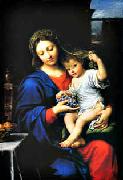 Pierre Mignard Madonna of the Grapes oil painting reproduction